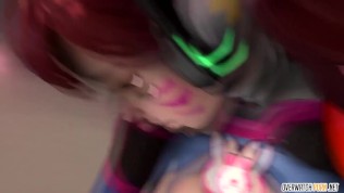 3d overwatch futanari cumshot compilation