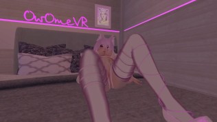 Catgirl Vibrator torture in VRChat 2!